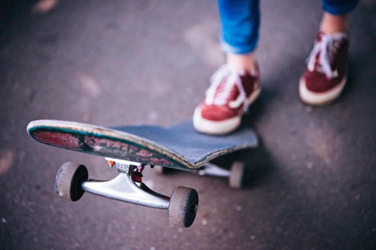Skateboarding: the sport had its first boom in participants in the early 1960s | Photo: Shutterstock