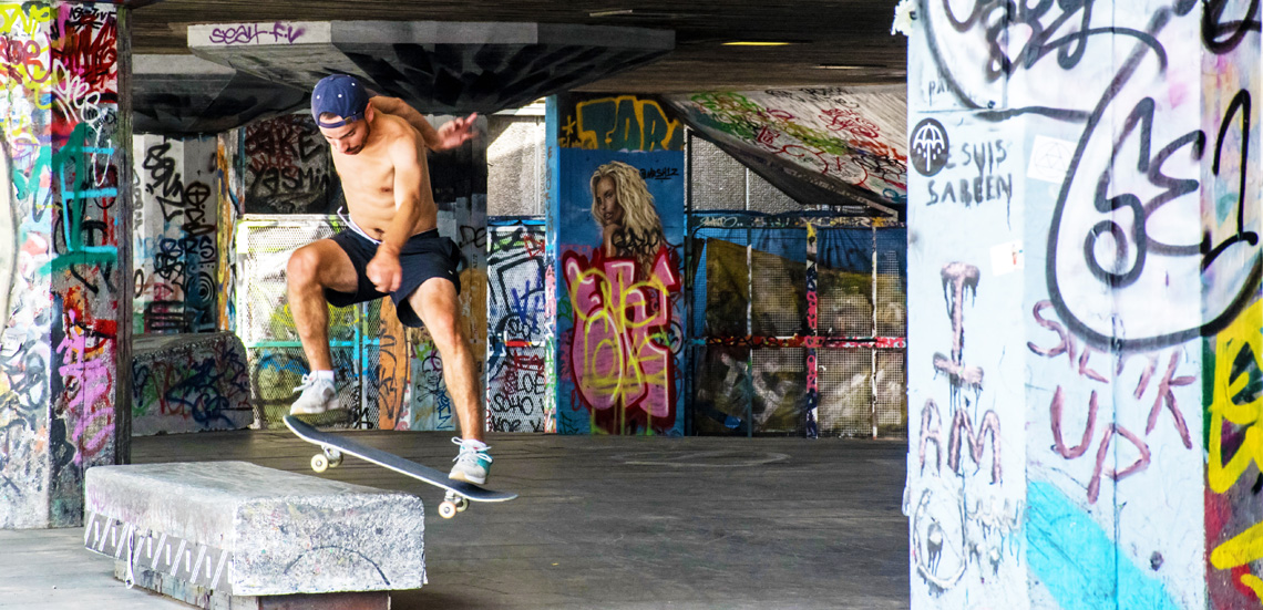 Skateboarding: skateparks are extremely popular all over the world | Photo: Shutterstock