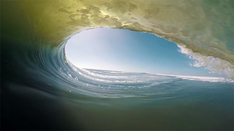 Skeleton Bay: you can get barreled for three and a half minutes | Still: Koa Smith/GoPro