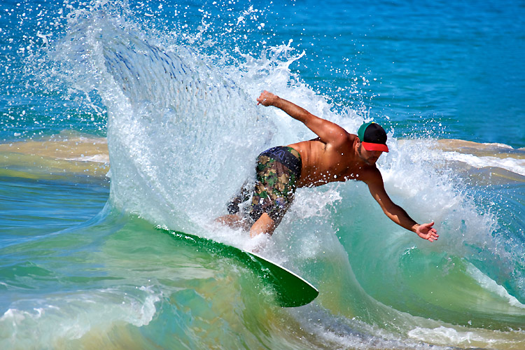 Skimboarding: expressions session are a great way of promoting the sport | Photo: Shutterstock