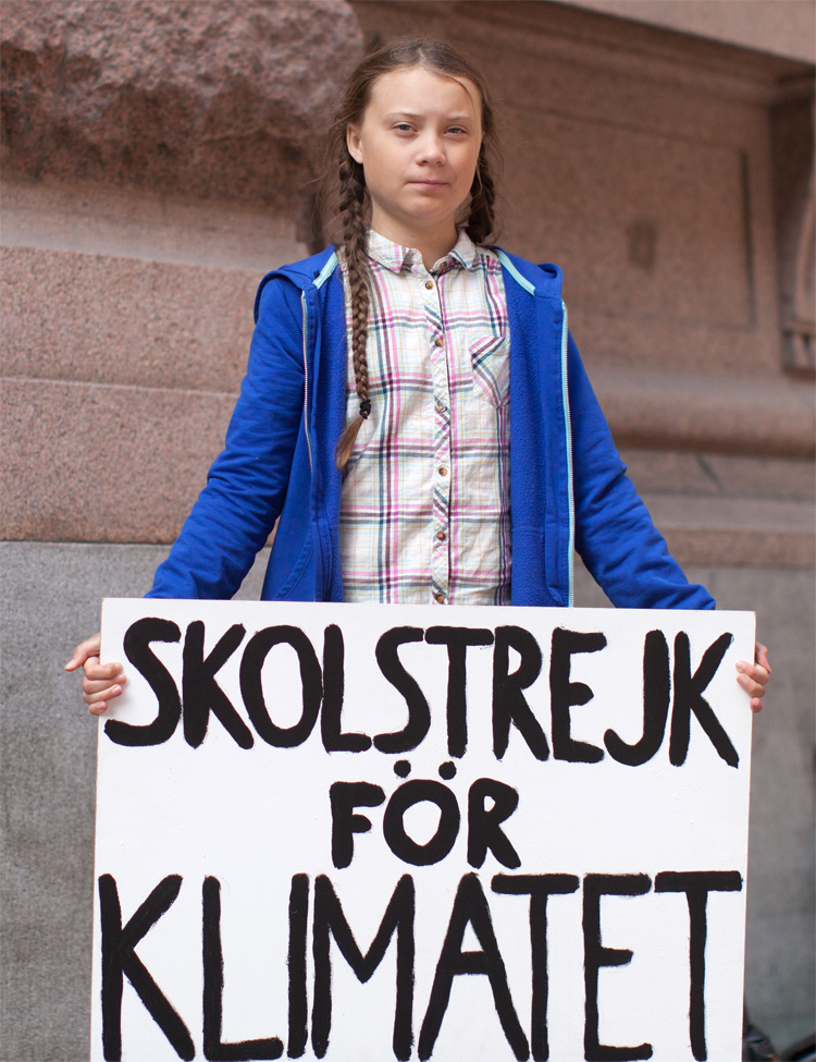 Skolstrejk för Klimatet: Greta Thunberg proposes a School Strike for the Climate | Photo: Hellberg/Creative Commons
