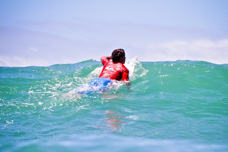 Surfing: stop smoking and increase paddle power