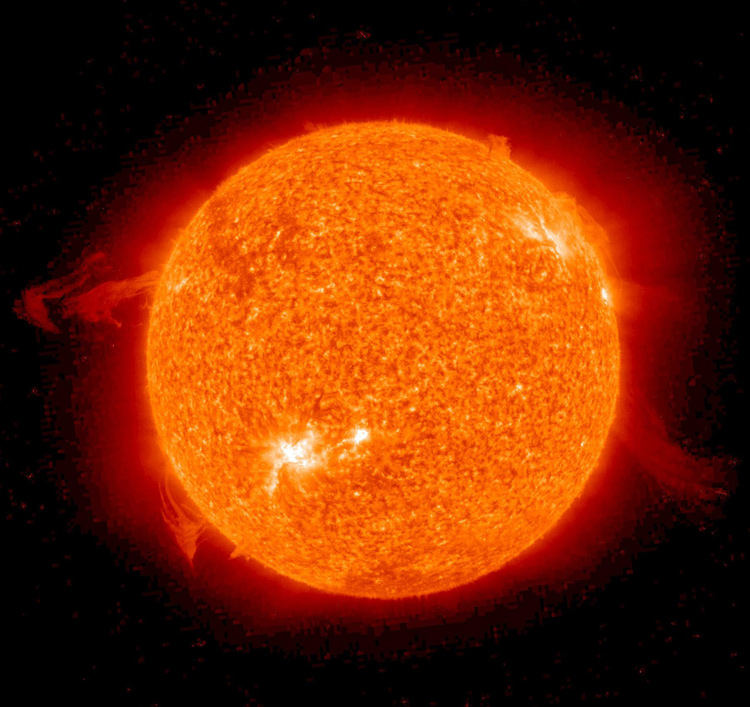 Sun: responsible for 45 percent of the tidal forces generated on Earth | Photo: NASA