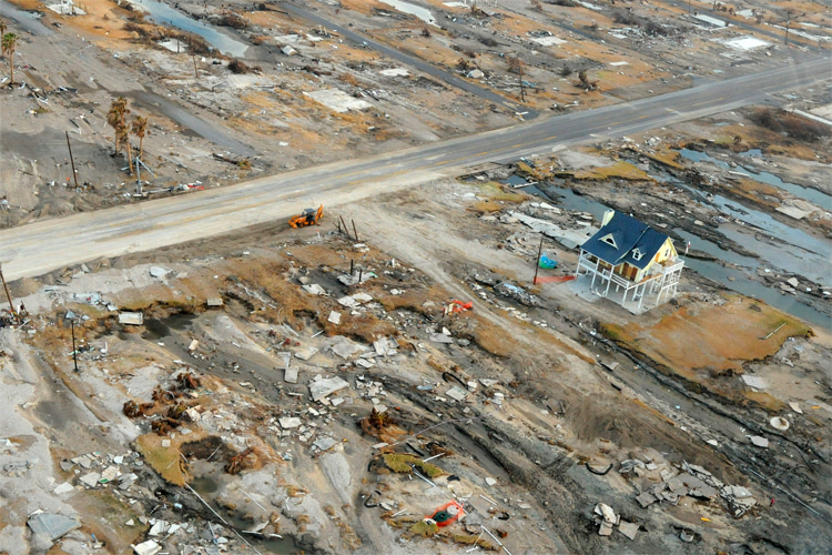 Storm surge: the level of destruction could be compared to a tsunami | Photo: Creative Commons