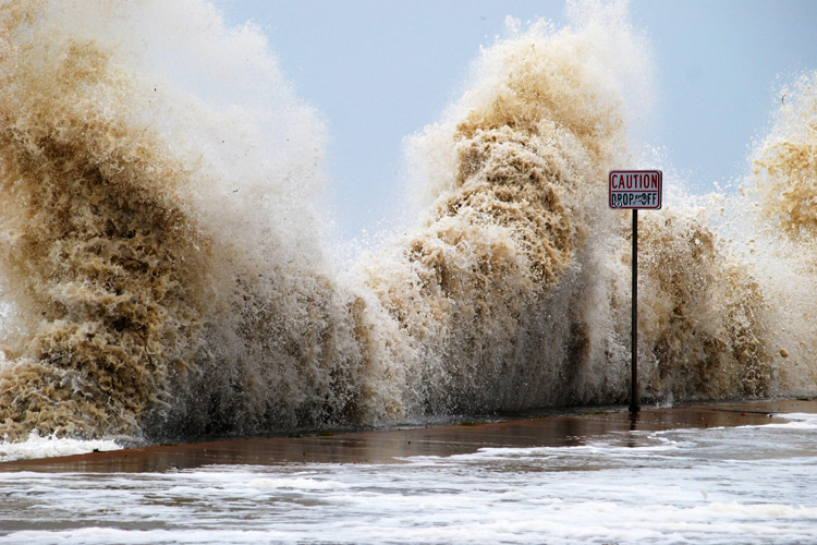 Storm surge: the East and West coasts of the United States are particularly vulnerable to these extreme weather events | Photo: Pena/Creative Commons