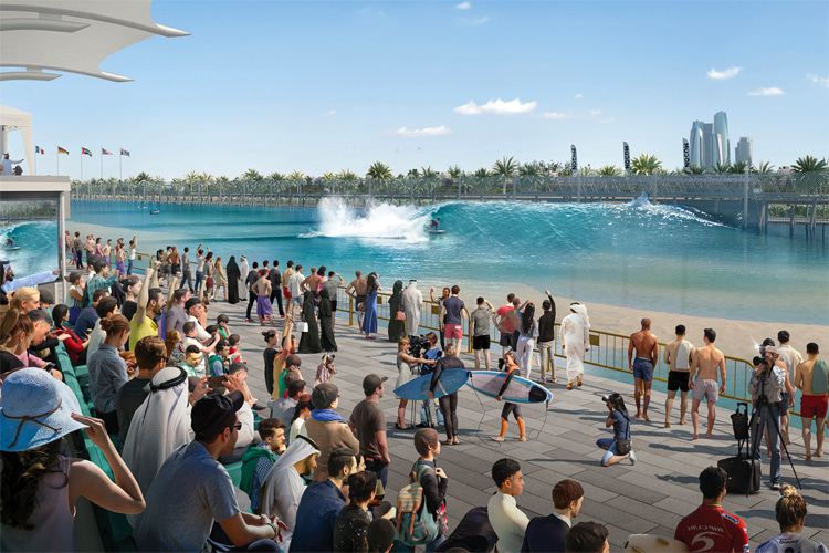 Surf Abu Dhabi: the world's largest wave pool will be powered by Kelly Slater Wave Co. | Photo: Modon