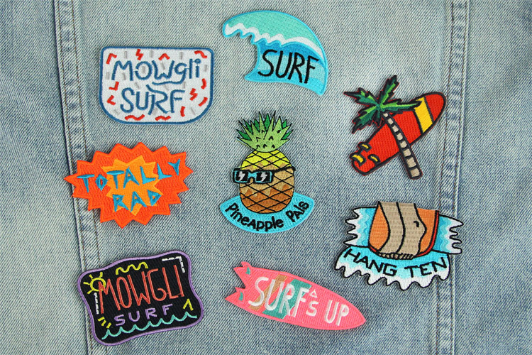 Surf patches: wear them, show them | Photo: Mowgli
