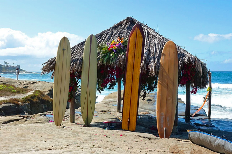 Windansea Surf Shack: in 1998, it was declared a California Historical Landmark by the San Diego Historic Site Board (HSB) | Photo: Robert Wald/OceanMag.Surf