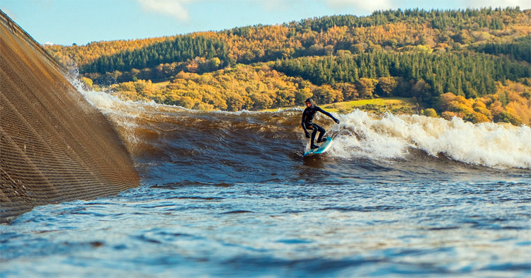 Surf Snowdonia: Wavegarden's 1.0 artificial wave technology had technical issues | Photo: Adventure Parc Snowdonia