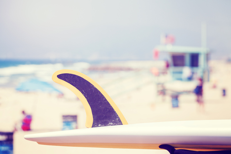 Surfing: learn the different parts of a surfboard | Photo: Shutterstock