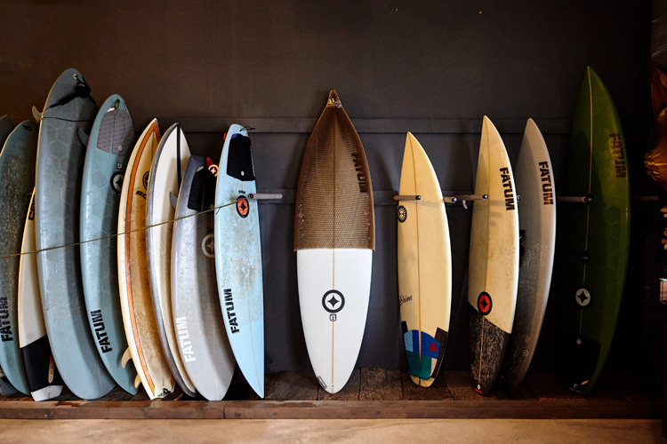 Surfboards: there are too many variables involved in shape and design | Photo: Shutterstock