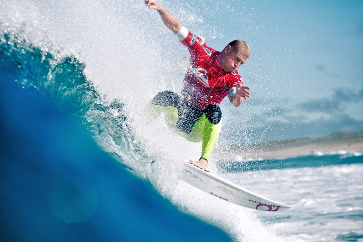 Feet: knowing where to position you feet on the surfboard is key to wave-riding success