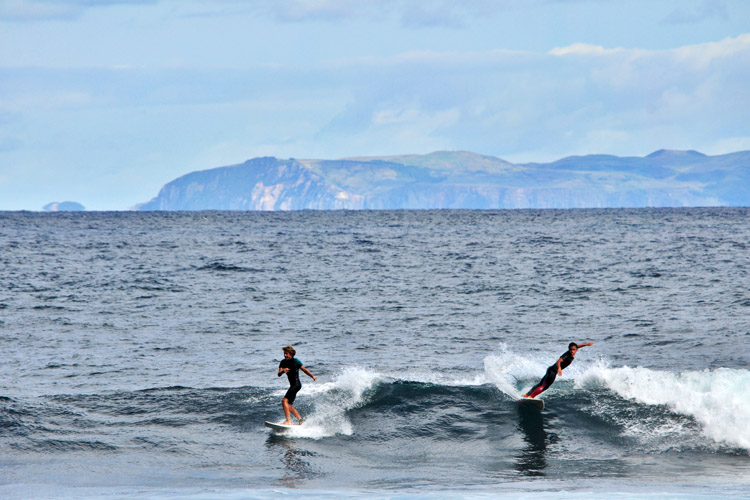 Azores: more surf spots than existing towns