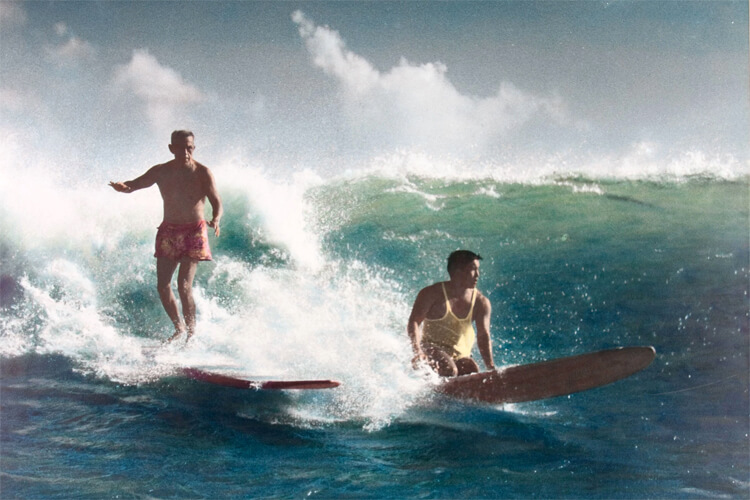 Hawaii: the spiritual home of surfing: Photo: Clarence Maki/UH Press