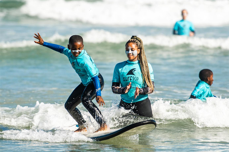 Surfpop: creating sustainable change in the lives of children from disadvantaged communities through surfing, education, and nutrition | Photo: Surfpop