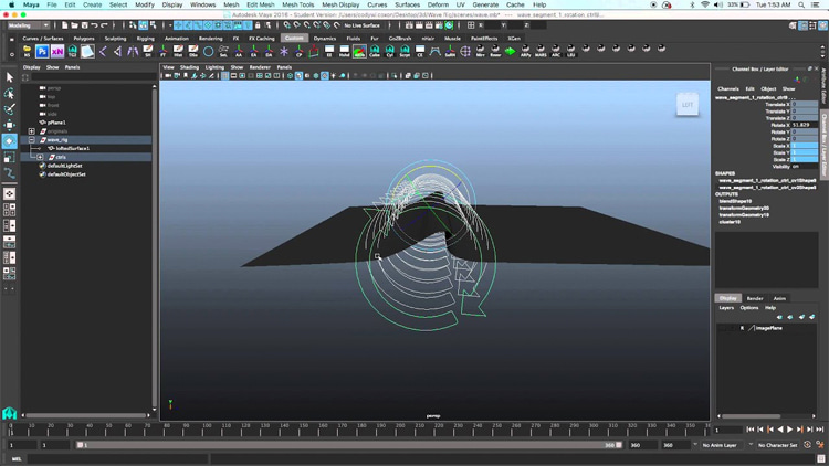 Maya Software: creating computer-generated waves for Surf's Up penguin surfing movie