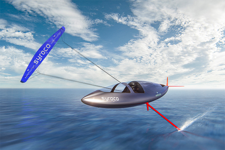 Moonshot #1: the speed sailing craft developed by Alex Caizergues