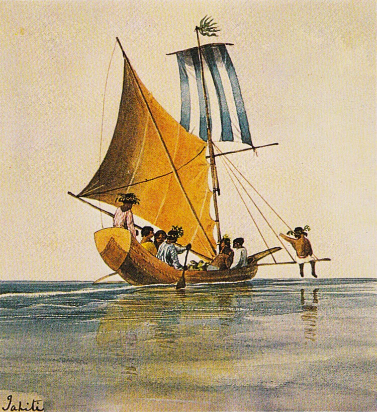 Polynesians: the Greeks of the Pacific | Illustration: Sir Henry Byam Martin