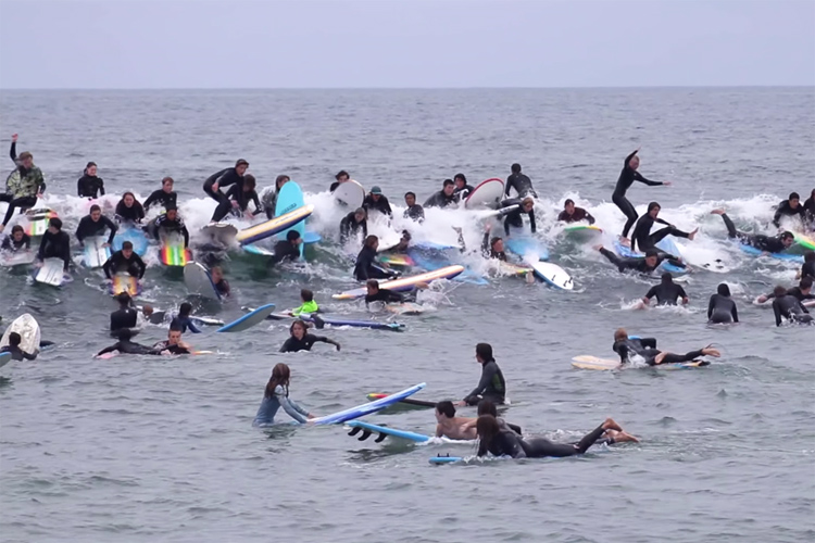 Tamarack Takeover: an organized surfing chaos