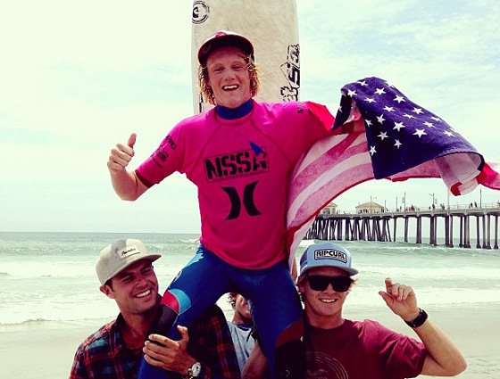 Taylor Clark: the best US amateur surfer in 2013