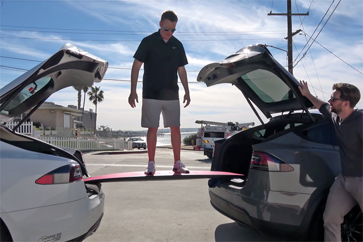 Tesla surfboard: not indestructible