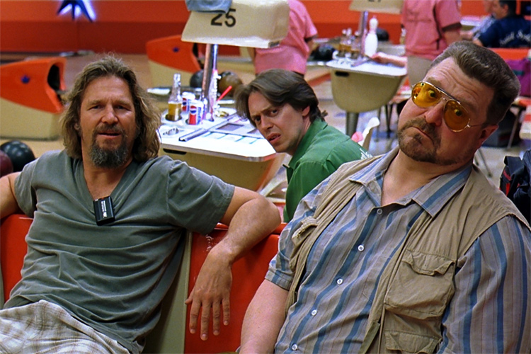 The Big Lebowski: The Dude (Jeff Bridges, left) inspired the Dudeism | Still: The Big Lebowski