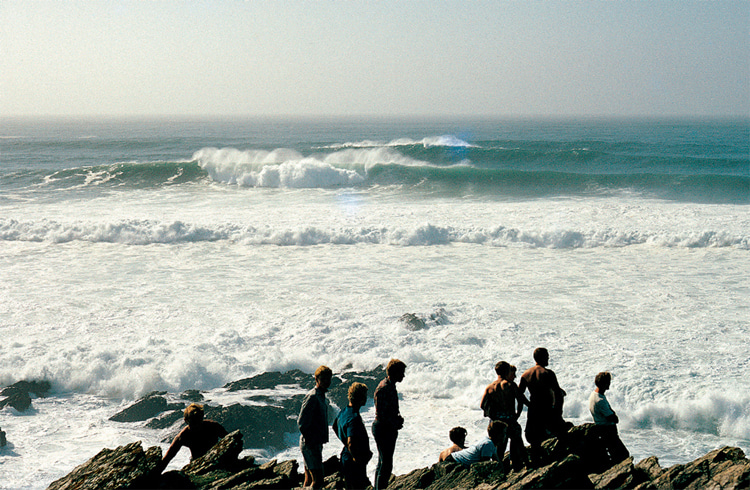 The Cribbar: a reef break that comes to life with WSW North Atlantic swells. | Photo: Doug Wilson