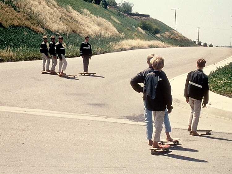 The Imperials: the skateboarding team starred in 'Skaterdater'