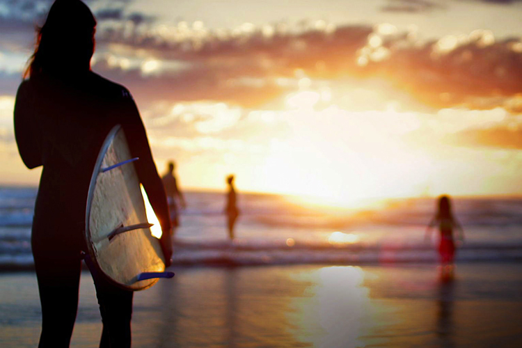 The Search for Freedom: you, a surfboard, and a sunset surf session | Photo: The Search for Freedom