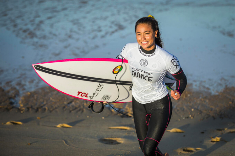 Tia Blanco: an explosive surfer | Photo: Masurel/WSL