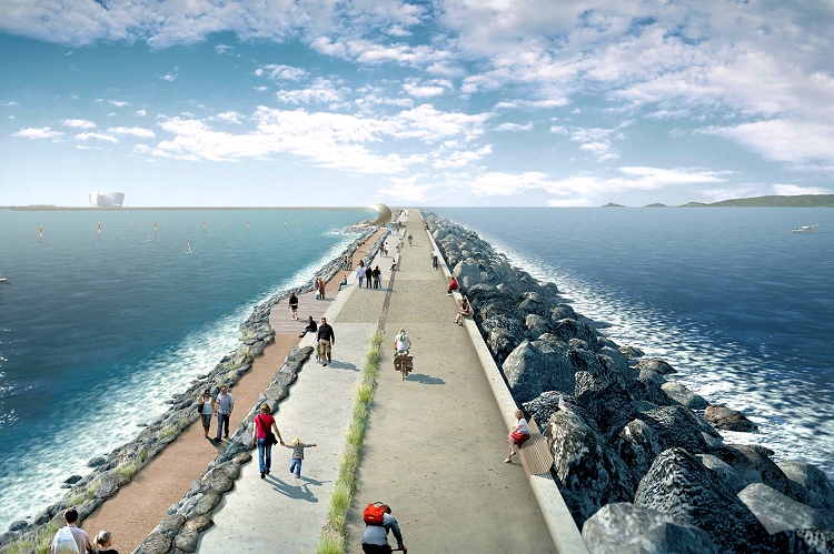 Tidal Lagoon at Swansea Bay: citizens will have a brand new 9.5 kilometer-long causeway | Photo: Tidal Lagoon Power