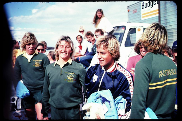 Tom Curren: the won the 1980 ISA World Surfing Games