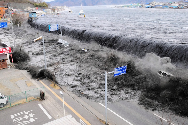Tsunami waves: they cannot be ridden