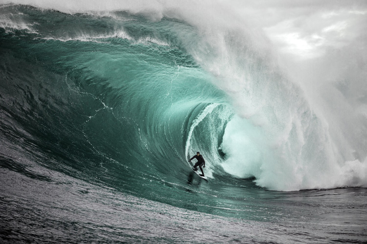 Tyler Hollmer-Cross: he was invited to challenge fear at Shipstern Bluff | Photo: Chisholm/Red Bull