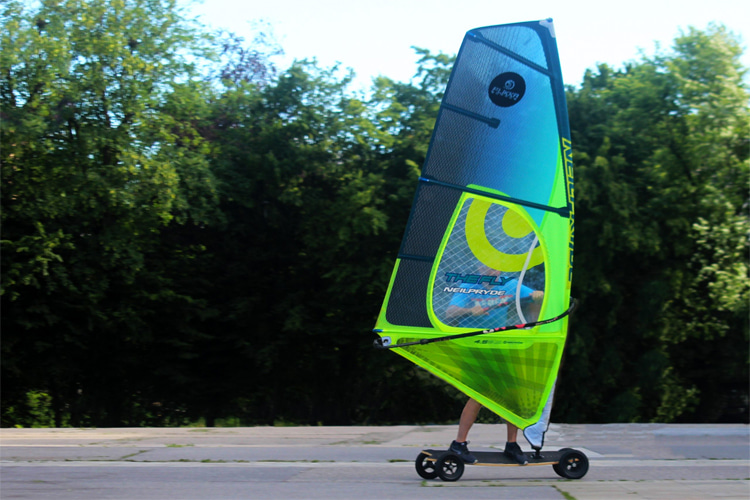 Urban Breez: making land windsurfing great again | Photo: Urban Breez