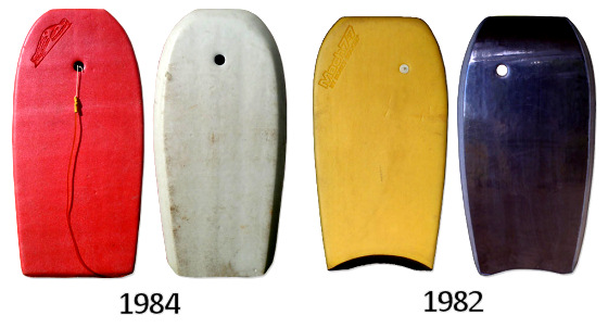 Vintage Bodyboards: the Rob Beaton collection