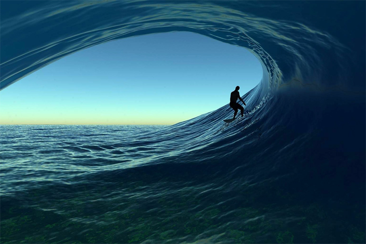 Virtual Surfing: a new video game developed by Vincent Galioit for PC