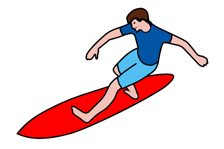 Surfer: learn how to draw a wave rider effortlessly | Illustration: SurferToday