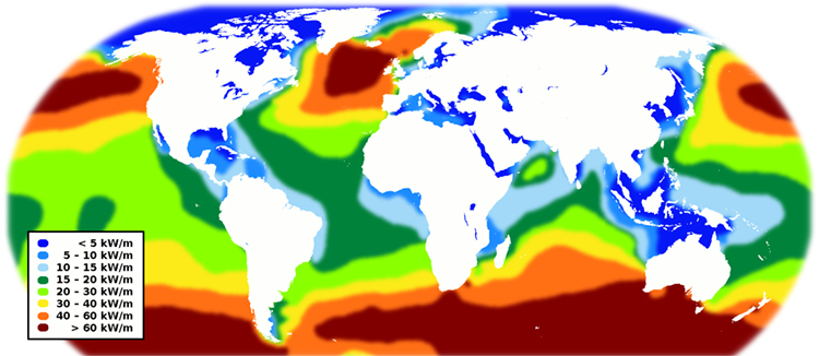 The Wave Energy Map