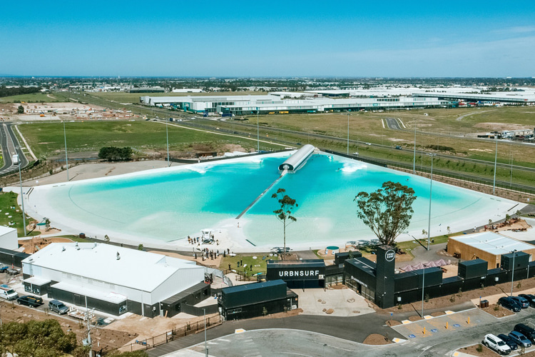 Urbnsurf Melbourne: the wave pool features 46 modules and offers rides around 16 seconds long | Photo: Wavegarden