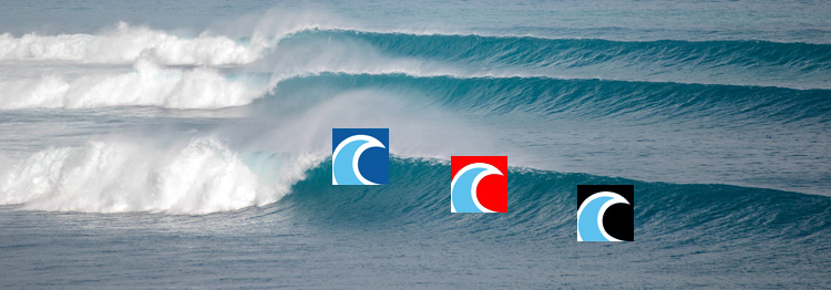 Wave priorities in surfing: the surfer who is closest to the curl, the peak or the breaking part of the wave has the right of way and priority over all other surfers