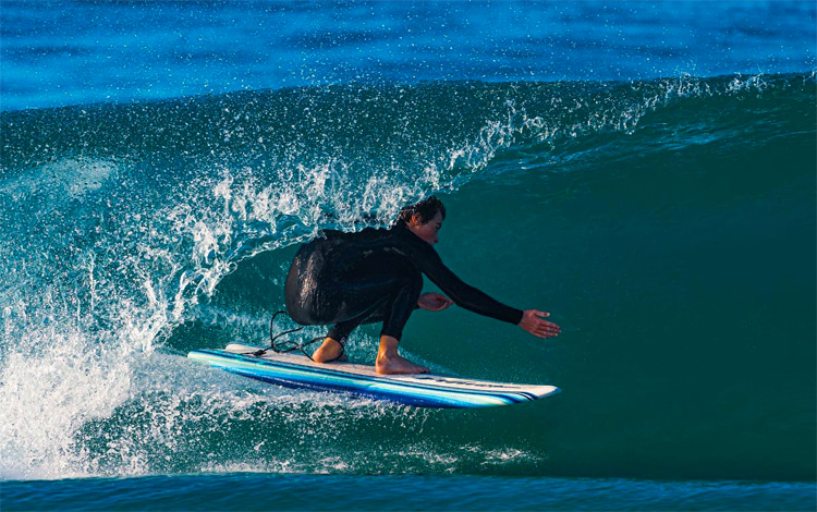 Wavestorm: the famous foam surfboard is also used for having fun | Photo: Wavestorm