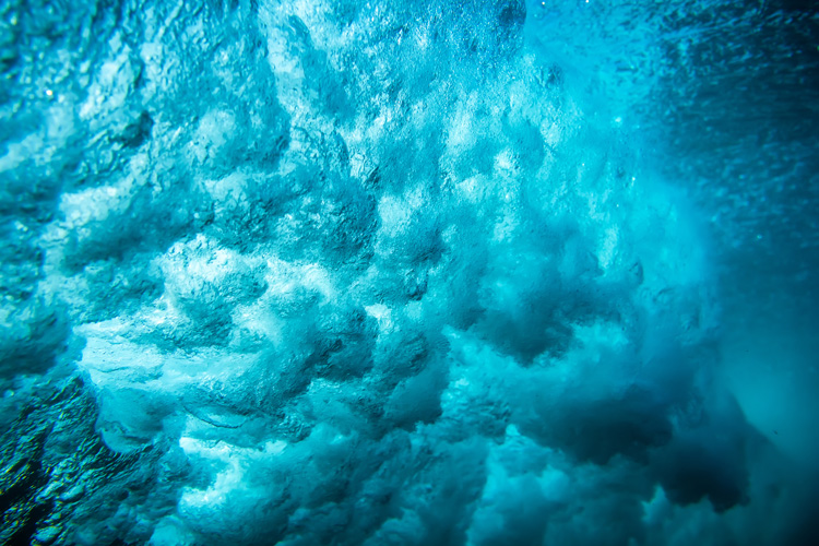 Waves: they will keep you underwater for no more than 20 seconds | Photo: Shutterstock