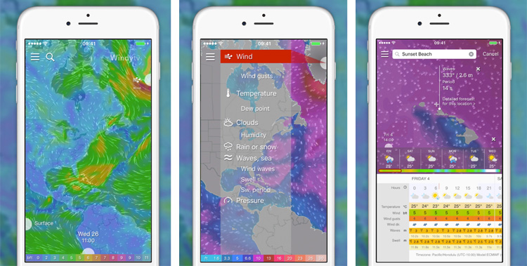 Windytv: the new surf forecasting app for iOS