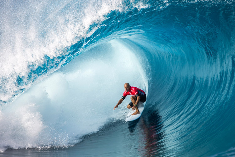 Kelly Slater: the 11-time world surfing champion is still unbeaten