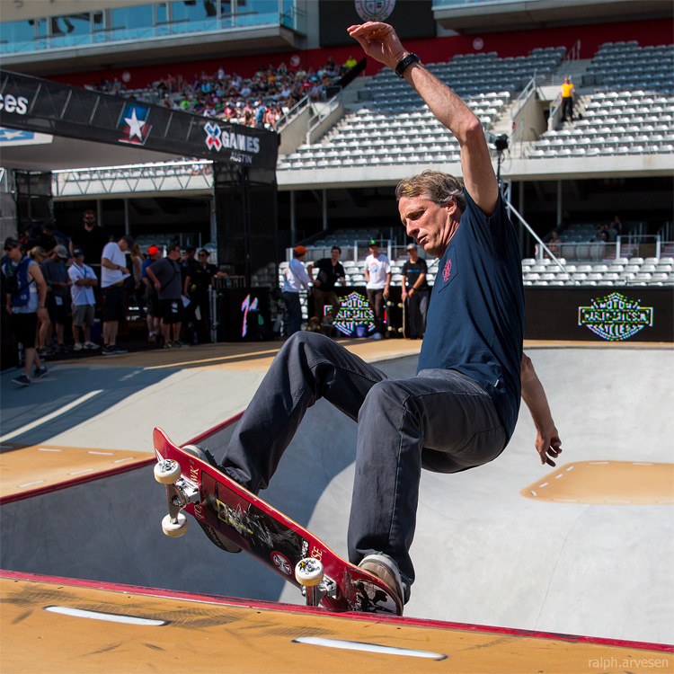 Tony Hawk: one of the world's first skateboarding stars emerging from the X Games era | Photo: Arvesen/Creative Commons