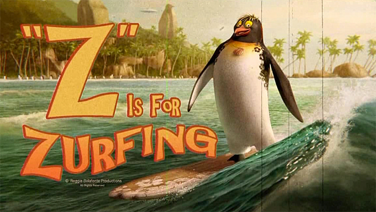 Z is for Surfing: Reggie Belafonte's Big Z promotional ad