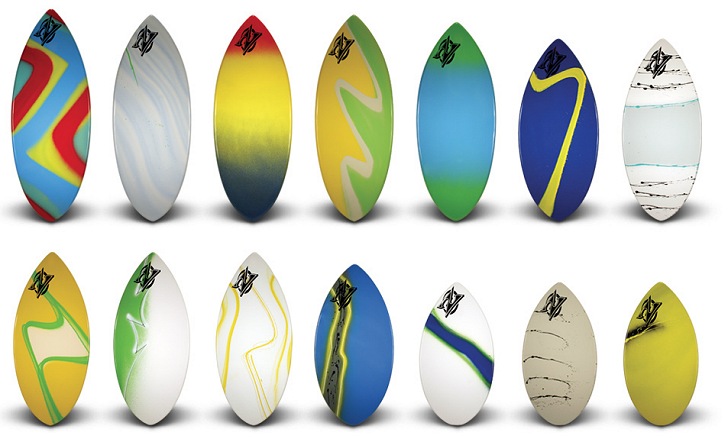 The Wedge: the most popular beginner skimboard by Zap