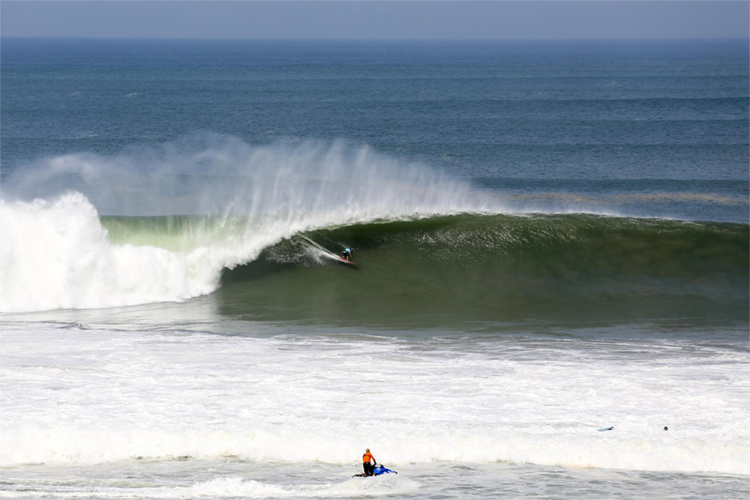 Playa Zicatela: the beach breaks produces thumping barrels and gnarly close-outs | Photo: WSL