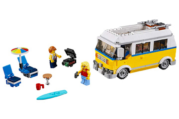 Lego Surfer Van